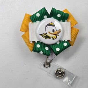 University of Oregon Badge Reel Oregon Ducks Alumni NCAA Souvenir Lanyard OOAK
